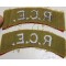 Royal Canadian Engineers R.C.E. Cloth Shoulder Flash