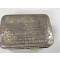 Stofbril in metalen box 1930-1950 (Dustgoggles in metal tin case WW2 period)
