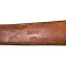 WW2 British leather scabbard for machete