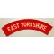 Shoulder flash East Yorkshire Regiment (canvas)