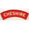 Shoulder flash Cheshire Regiment