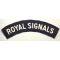 Shoulder flash Royal Signals (canvas)
