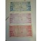 1948 Javaanse Bank, Bankbiljetten 50 cent , 1 gulden en 2 1/2 gulden 