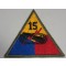 Mouwembleem 15e Armored Divison (Sleevebadge 15th Armored Division)
