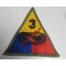 Mouwembleem 3e Armored Divison (Sleevebadge 3th Armored Division)