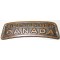 “Seaforth Highlanders, Canada” copper shoulder title