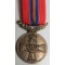 Miniatuur medaille voor het 10-jarig lidmaatschap van de Bond van Nederlandse Militaire Oorlogsslachtoffers