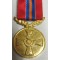 Medaille voor het 40-jarig lidmaatschap van de Bond van Nederlandse Militaire Oorlogsslachtoffers plus miniatuur