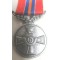 Miniatuur medaille voor het 25-jarig lidmaatschap van de Bond van Nederlandse Militaire Oorlogsslachtoffers 