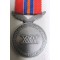 Miniatuur medaille voor het 25-jarig lidmaatschap van de Bond van Nederlandse Militaire Oorlogsslachtoffers 