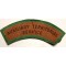 Shoulder flash A.T.S. (Auxiliary Territorial Service) (canvas)