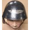 Czech M34 Helmet which has been re-issued to the 'Luftschutz'