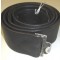 dark brown smooth leather belt