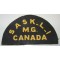 Shoulder title SASK.L.I. MG (canvas)