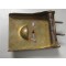Stahlhelm Front Heil Belt Buckle - In pressed brass, unmarked