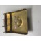 Stahlhelm Front Heil Belt Buckle - In pressed brass, unmarked