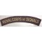 Shoulder flash Royal Corps of Signals 