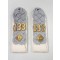 schulterstucke Leutenant 133 Inf Regt
