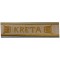 Kreta' Cufftitle (Ärmelband)