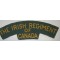 Shoulder title The Irish Regiment of Canada (canvas)