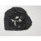 Waffen-SS, 'BeVo'-woven-style cap-skull (ie. 'Totenkopf für Schiffchen o. Einheitsfeldmütze') 