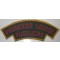 Shoulder title Princess Louise Fusiliers Canada (canvas) 