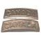 Shoulder titles Canada (full brass)