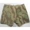 German Shorts front made Italy used from zeltbahn cloth