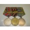 Medal "For Battle Merit - Medal "For the Victory over Germany in the Great Patriotic War 1941/1945 - Medal "Veteran of the Armed Forces of the USSR