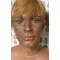 Etalage figuur staand met pruik (Mannequin standing with wig)