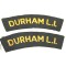 Shoulder flash Durham Light Infantry