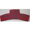Shoulder title New Brunswick Rangers 4th Canadian Armoured Division (canvas)