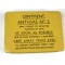 No.2 Anti-Gas Ointment Tin With Contents