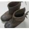 German leather/felt Wachstiefel