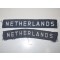 Shoulder titles WW2 Netherlands RAF 