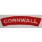 Shoulder flash Cornwall Regiment