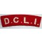 Shoulder flash D.C.L.I. (Duke of Cornwall's Light Infantry)