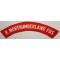 Shoulder flash The Royal Northumberland Fusiliers (canvas)