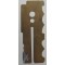 Knopenschaar messing materiaal (Button stick brass WW 2 )