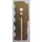 Knopenschaar compositie materiaal (Button stick brass WW 2 )