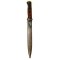 scabbard no blueing left, springscrew replaced, wooden grips in good condition, blade most blueing present, both marked 43 fnj  numbered 5074h