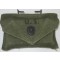 Pouch OD First Aid Kit Canvas US Army M1942 with correct laminated paper and foil wrapping dressing
