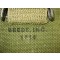 Pouch OD First Aid Kit Canvas US Army M1942 with correct laminated paper and foil wrapping dressing