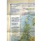 Cloth Escape Map European Theater  1943 Series C/D Holland Belgium France