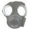British Army lightweight gas mask and Haversack bag.