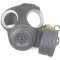 British Army lightweight gas mask and Haversack bag.