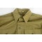 Shirt, Flannel, O.D. EM Coat Style (Overhemd manschappen WW2)