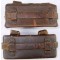 WW2 Set Japanese Type 99 Front Ammo rubber Pouch Cases