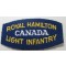 Shoulder title Royal Hamilton LI Canada