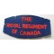 Shoulder titlle The Royal Regiment of Canada